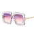 Gray Vintage Fashion Eyewear